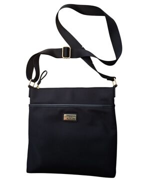 Tommy Hilfiger Black Nylon Crossbody Bag